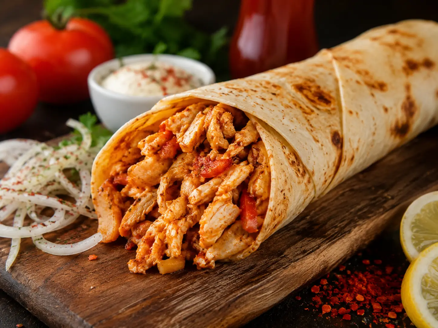 Tavuk Tantuni Dürüm
